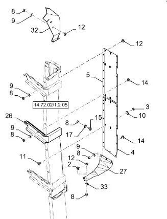 87530015 - Направляющая жёлоба